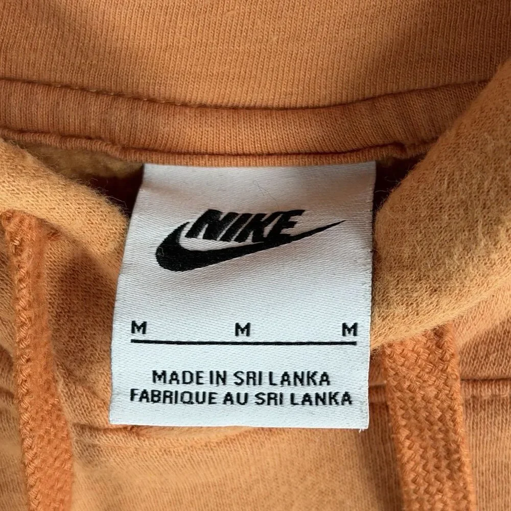 Nike Sportswear Club Fleece Pullover‎ Hoodie Orange Adult XL